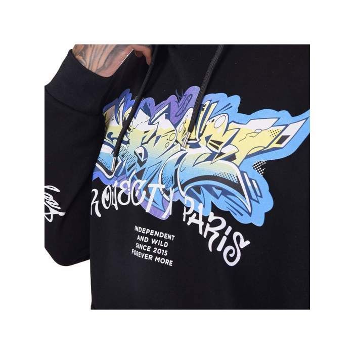 Sweat a sales capuche oversize homme