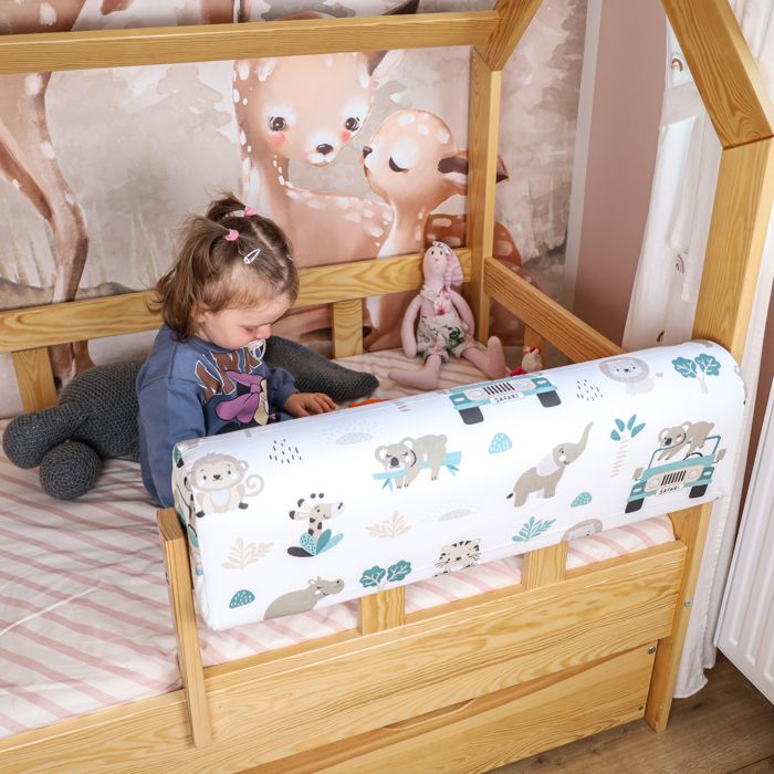 Tour De Lit Bébé Respirant 80 Cm - Protection Mousse Confortable