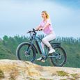 Shengmilo MX05 - Vélo électrique - E-Bike 26'' - électrique fat bike  - Batterie Samsung 48V17.5 AH - 1000W Bafang - Gris-3