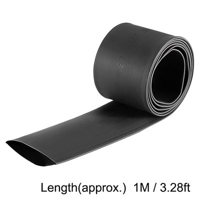 Gaines Thermorétractables Sourcing Map - Gainage Thermorétractable PVC 150mm X 1,5m - Vert - Protection Batteries & Câbles Tube Pvc 150