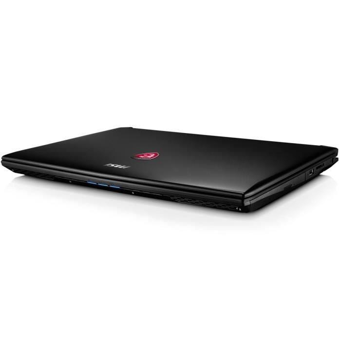 MSI PC Portable Gamer GL62 6QF 1606XFR 15 6 HD 8Go RAM Sans OS Intel Core i5 GTX 960M Stockage 1To Cdiscount Informatique