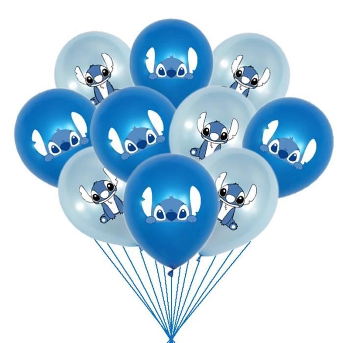 Lilo Stitch – banderole ballon en Latex, 1 lot, fournitures de