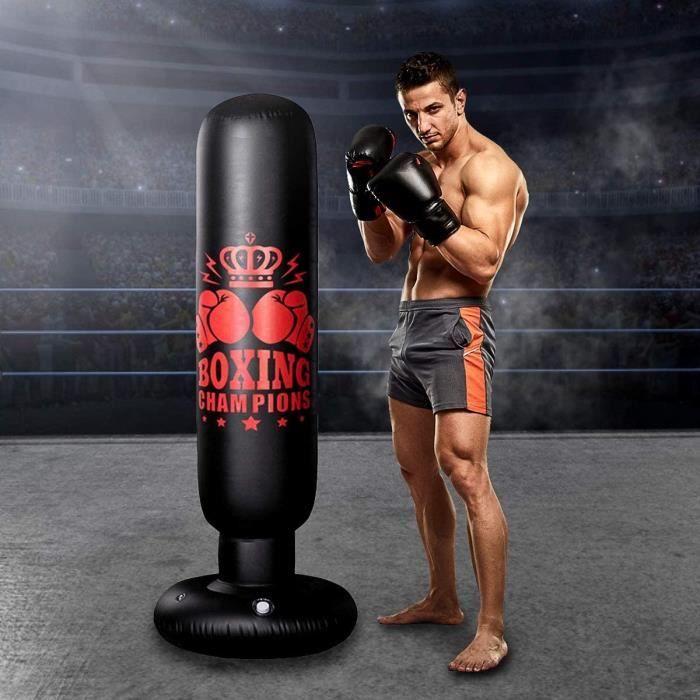 Sacs De Frappe Boxe Punching Ball Adulte Formation Fitness