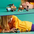 LEGO® 42606 Friends Le Chariot de Pâtisseries Mobile, Jouet Éducatif avec Figurines Aliya, Jules et le Chien Aira-4