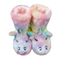 chausson licorne multicolore