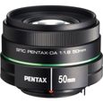 Objectif PENTAX SMC DA 50mm f/1.8 - Pour Reflex Numérique Plein Cadre - Ouverture F/1.8 - Poids 122g-0