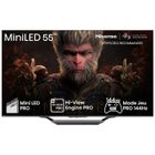 TV Mini LED QLED Hisense 55U79NQ 139 cm 4K UHD 2024 Gris anthracite