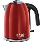 Bouilloire - RUSSELL HOBBS - 20412-70 - Rouge - 2400W - 1,7L - Zones d'ébullition rapide - Filtre anti-calcaire