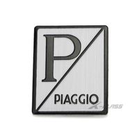 Garde-boue - bavette,Autocollants logo 3D en plastique 3M,Badge avant de moto,autocollant pour Piaggio Vespa GTS 250 300 - Type C