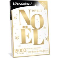 Wonderbox - Box cadeau pour noël - Joyeux noel sensation - 11280 expériences magiques !