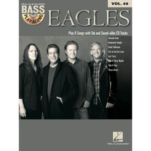 PARTITION Eagles - Bass Play-Along Volume 49, de ThoseShoes. - Recueil + CD pour Guitare basse en