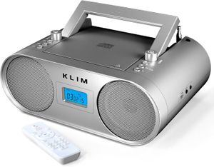 RADIO CD CASSETTE Boombox B4 Poste Radio CD Portable + Radio AM/FM, 