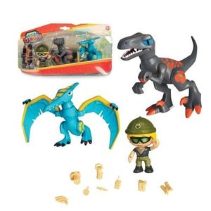 ASSEMBLAGE CONSTRUCTION PINYPON ACTION - DINO PACK PLAYSET, MULTICOLORE, ACN00010