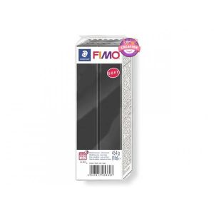 PATE POLYMÈRE Pâte Fimo Soft 454g Noir n°9