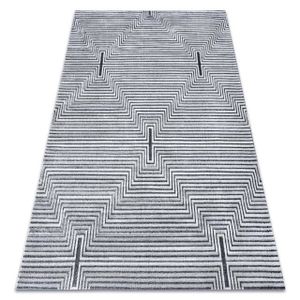 Tapis tisse a plat gris - Achat / Vente pas cher