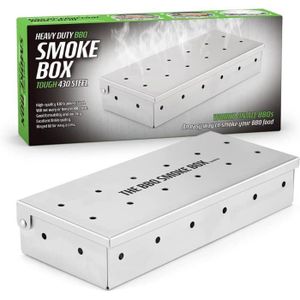 FUMOIR Boîte à fumoir pour barbecue fumage en acier inoxy