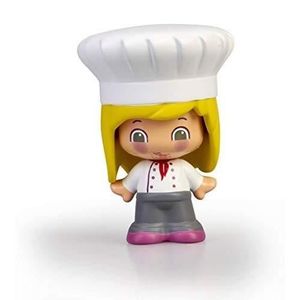 FIGURINE - PERSONNAGE Figurine Chef Pinypon - FAMOSA - My First Pinypon - Mixte - 2 parties intercambiables