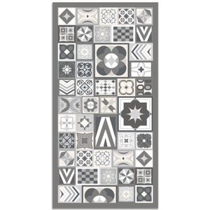 TAPIS Tapis Vinyle Panorama Style Carreaux de Ciments Gr