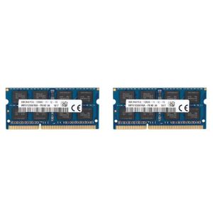 MÉMOIRE RAM 2X DDR3L 8GB 1600MHz 1.35V PC3L Mémoire Ram pour O