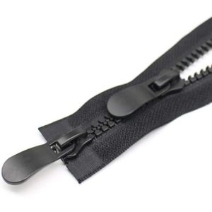 YKK#5 Metal Brass Ã¢Â€Â“ Jacket Separating Zipper. Color Black. Made in The  USA. (1 Zipper/Pack) (27 Inches) 