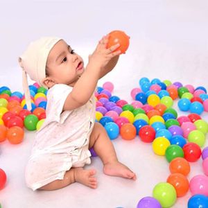 JOUET DE BAIN VINGVO Lot 100 Boules de Piscine Colorées pour Bébé - Jouet Bébé en Plastique Souple - Idéal Cadeau Bébé