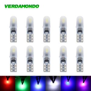 Grandview 10pcs LED T5 Rouge Ampoules LED B8.5 Tableau de Bord