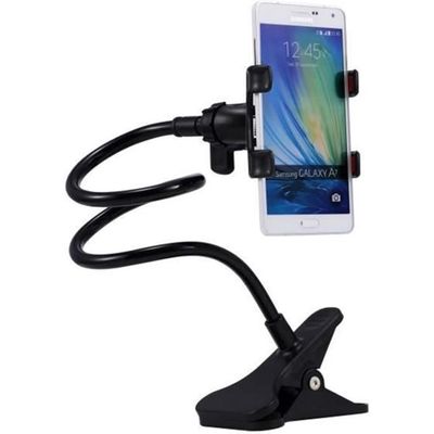 Support Lit Voiture Universel Support De Téléphone Col De Cygne | Support De Téléphone Flexible à Long Bras Avec Pince De Serrage | Support Réglable Pour Bureau, Tête De Lit Et Chevet