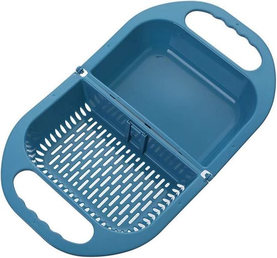 Passoire Multifonction Et Panier Taomi - Plastique PP - Vert Nordique - 3 Tailles (Petit, Moyen, Grand) - Pour Égoutter Fruits Et Légumes