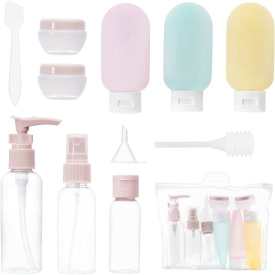 Lot De 5 Flacons Pulvérisateurs Vides 30ml - Tige Rotative 360°, Plastique, Parfait Voyages, Cosmétiques Maison, Produits D'entretien