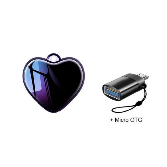 Micro Caméra Espion Enregistreur Vocal - Clé USB 8 Go MP3 - TotalCadeau EG08