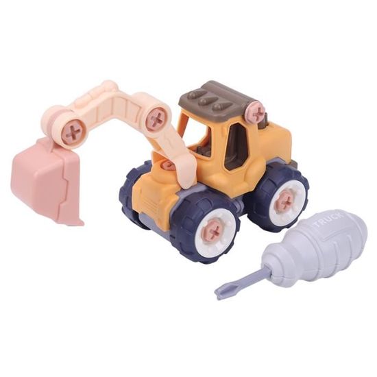 Excavatrice LENA Aktive 35cm - Jouet De Chantier Avec Pelle Fonctionnelle Et Figurine - Pour Sable Et Extérieur - Enfants Dès 2 Ans