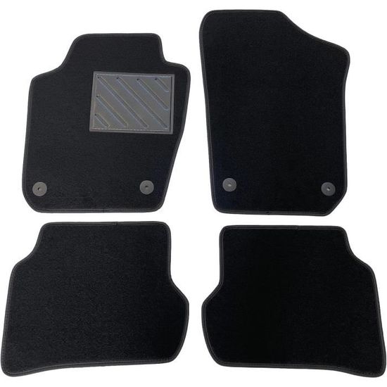 Tapis De Sol Sur Mesure Pour Peugeot Partner/Tepee (2008-2018) - Antidérapant - Talonnette Renforcée