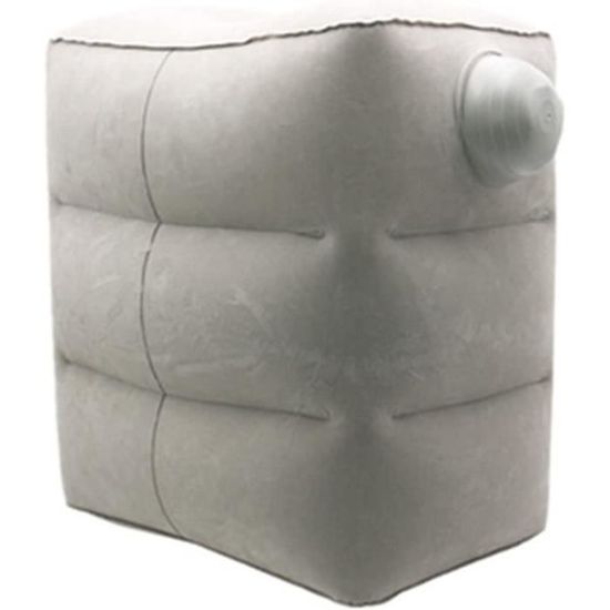 AIEKOO Coussin Repose-Pieds Gonflable pour Voyage, Coussin Repose-Jambes Confortable Hauteur