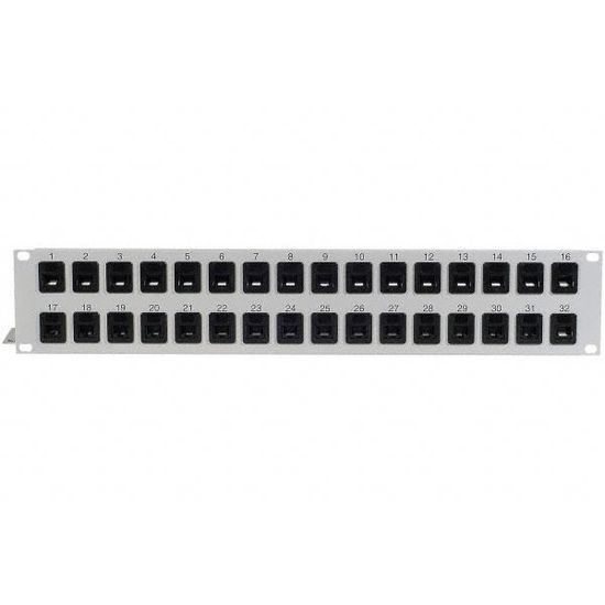Panneau de brassage RJ45 32 ports CAT6 STP 2U - Cdiscount Bricolage