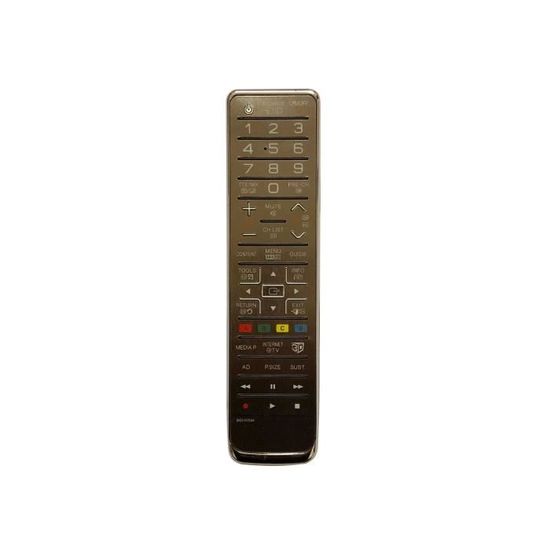 Télécommande Azurano Pour Samsung TV QLED/UHD - Compatible BN59-01265A, BN59-01300F... - Boîtier Aluminium, Fonction Vocale