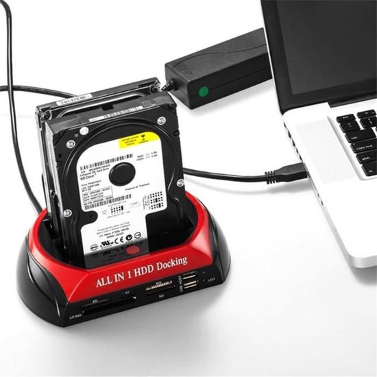 TD® Lecteur de carte SD USB mémoire interne micro adaptateur ordinateurs  portables clé haute performance petit compact port noir - Cdiscount  Informatique