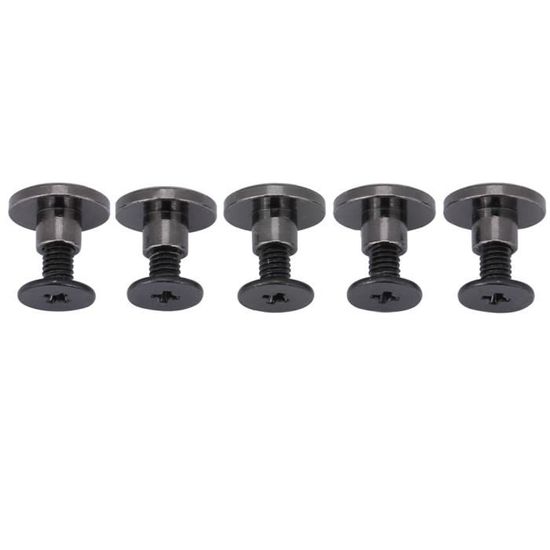 Lot De 20 Rivets à Vis 8x5 Mm Tête Ronde Dorée – Marque Zaplyte, Neuf En Emballage