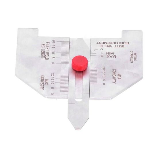 1 Pièce 0,2/0,5 Mm Attractifs Vernier Jauge D'épaisseur D