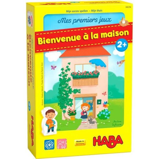 Jeu découverte - HABA - Mes premiers jeux Bienvenue à la maison - Bébé - Multicolore - Intérieur