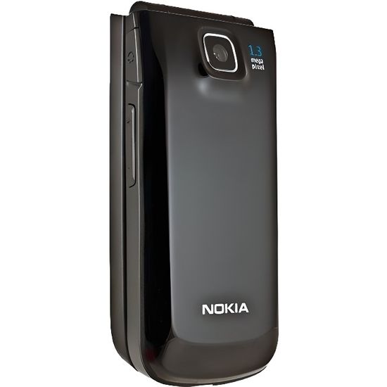 Téléphone portable NOKIA 2720 FOLD Noir - 1.8" - Caméra 1.3 mégapixel - Radio FM - Enregistreur vocal