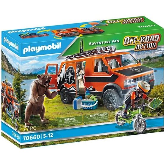 Playmobil - Explorateur et van - 70660