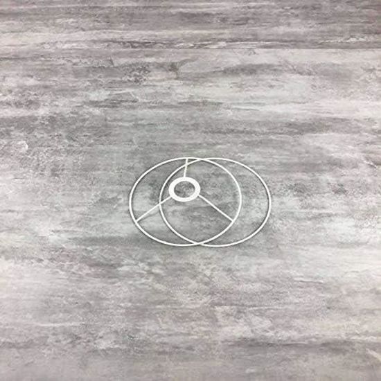 BENECREAT 10 Bague Filetée En Aluminium Anneaux D'Abat Jour Pour