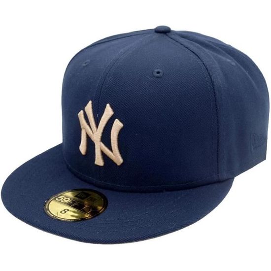 Casquette New Era 59Fifty – New York Yankees State View – Bleu Marine – Taille 7 5/8