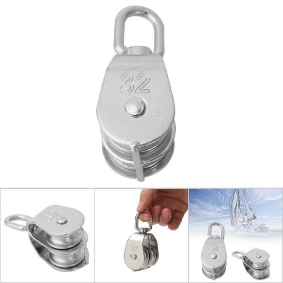 Pince Double Cheeseboro Pivotante En Acier - Pour Montage De Rigs, Sans Marque, Neuve