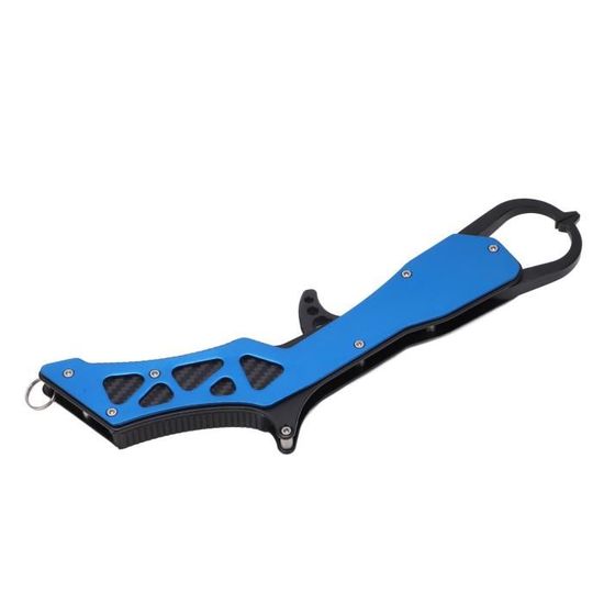 VGEBY Pince à Lèvre de Pêche, Contrôleur de Poisson en Alliage D'aluminium avec Balance Outil de Poignée de Lèvre de Pêche de Pesage Portable(Bleu VGEBY Pince à Lèvre de Pêche, Contrôleur de Poisson en Alliage D'aluminium avec Balance Outil de Poignée de Lèvre de Pêche de Pesage Portable(Bleu