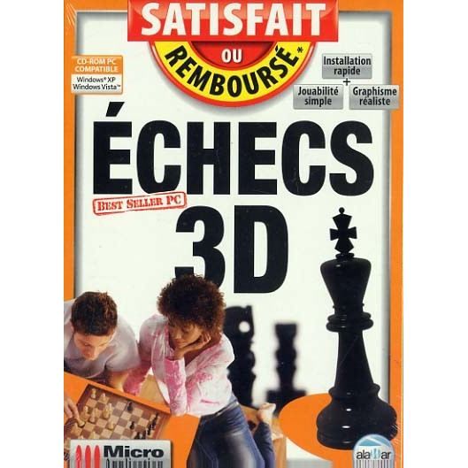 Echecs 3D 2008 / PC Cd-Rom