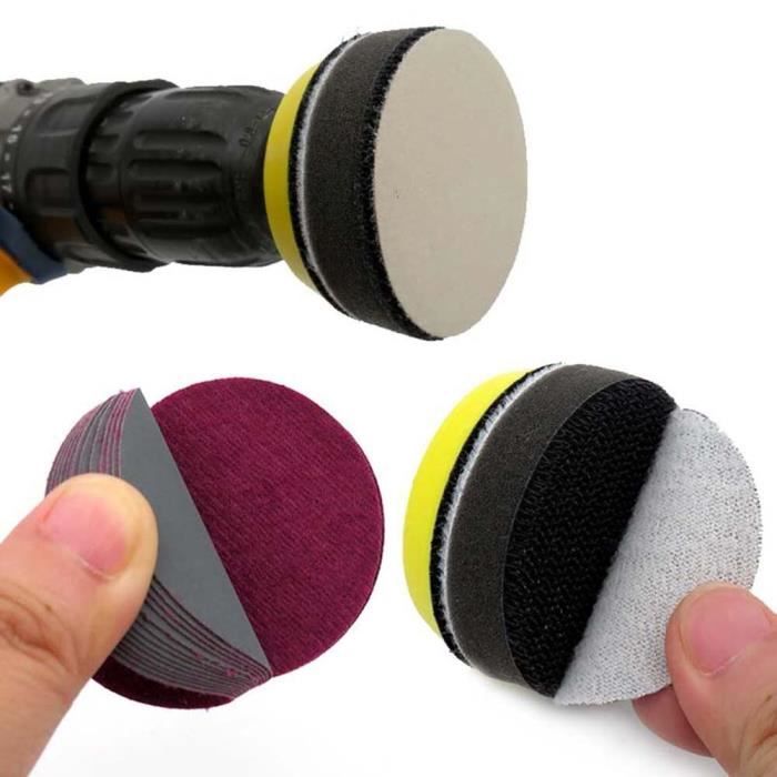 50 Disques Abrasifs Roll Lock 2 Pouces 80 Grain – Ponçage Rapide & Efficace Pour Métal, Bois & Peinture