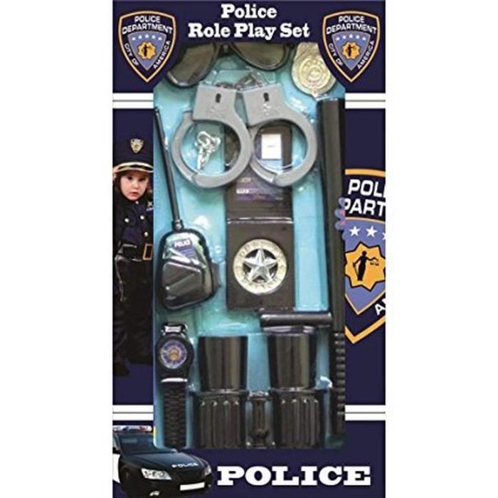 DRESS UP AMERICA - Dress Up America 655 Panoplie de policier Taille unique Jeux et Jouets Dguisements et accessoires Dguisements Enf