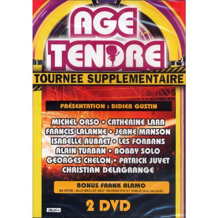 Double DVD Âge Tendre -La Tournée Supplémentaire-