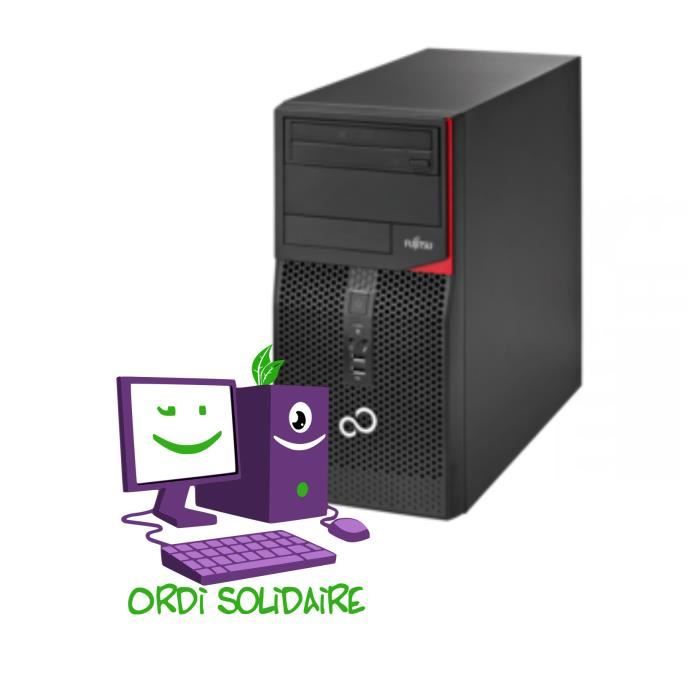 Fujitsu Esprimo P420 E85+ Core i5 - Disque 500Go - mémoire vive 8 Go - système d'exploitation:Windows 10 home